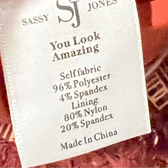 Sassy Jones Maxi Dress plus size 2X - Picture 8 of 8